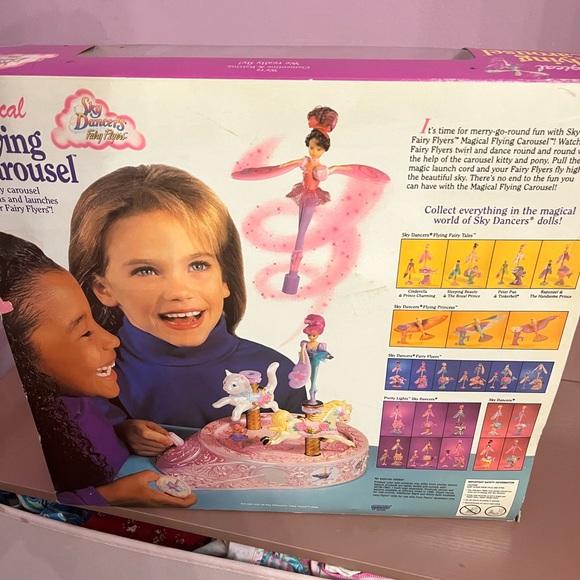 Sky Dancers Magical Flying Carousel Vintage 1995 Rare galoob - Picture 4 of 5